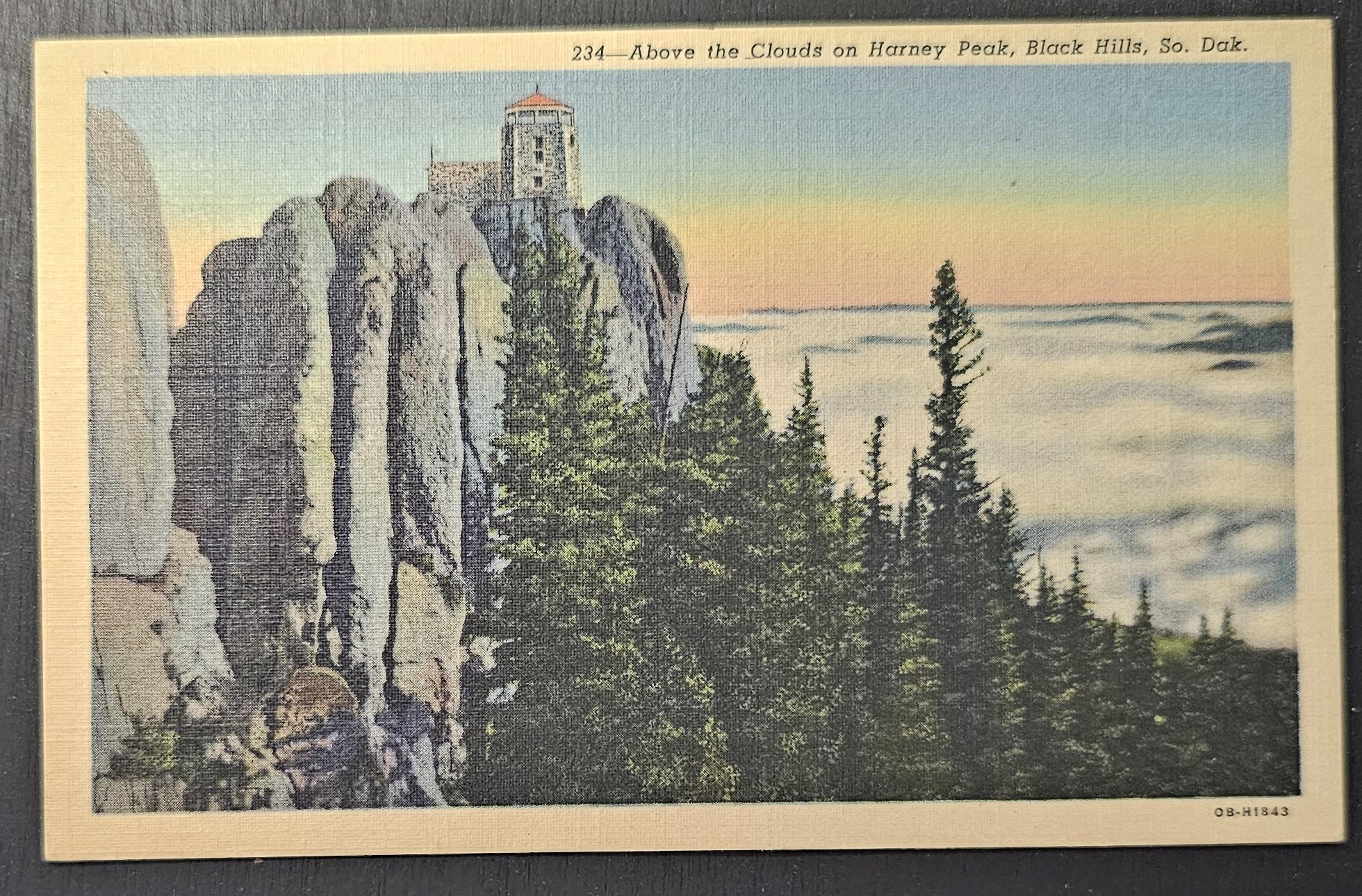 postcard USA - SD - South Dakota #0023 (image for) postcard USA - SD - South Dakota #0023